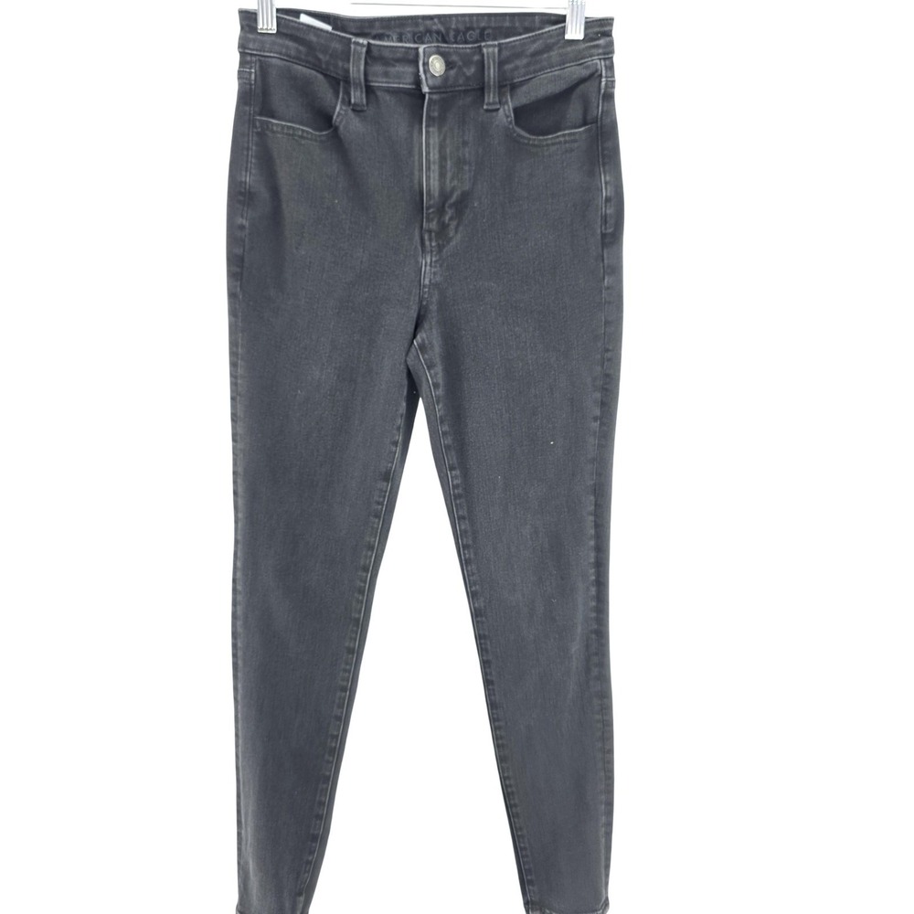 American Eagle Outfitters Jegging Jeans Womens 8 Charcoal Ne(x)t Level Stretch